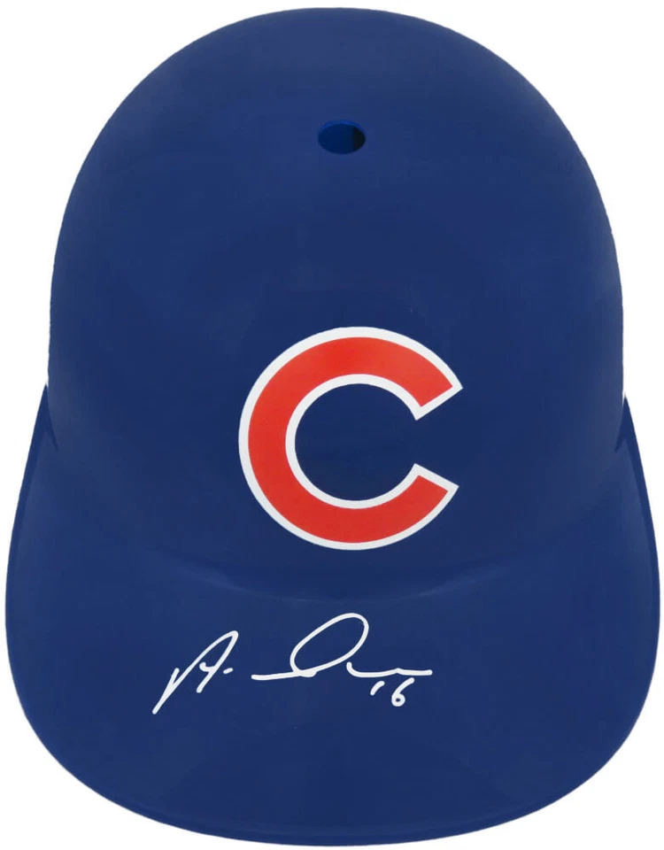 Aramis Ramirez Signed Chicago Cubs Replica Souvenir Batting Helmet -SCHWARTZ COA - Image 1 of 1