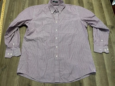 Kirkland Signature Shirt, Men's Size 17-34, Red White, Plaid, Button Up - Image 1 of 4