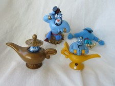 Disney Aladdin Genie, Jasmine Toy Lot - Wind-ups
