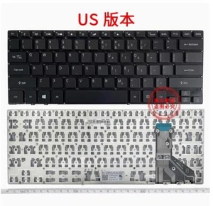 Laptop Keyboard for Acer Swift 7 SF713-51 SF714-51 52 SF713-51 M51W Black US - Picture 1 of 1