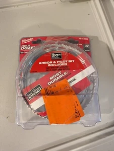 Milwaukee 49-56-9698 6 Hole Dozer Bi-Metal Hole Saw w/ Arbor - Picture 1 of 2