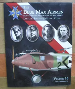 THE BLUE MAX AIRMEN VOLUME 10 DOSTLER STRASSER MULLER KLEINE By Bonnernkant - Picture 1 of 7
