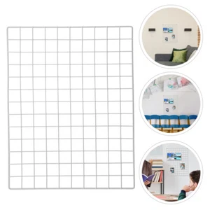 Photo Hanging Display Grid Panel Iron Wire Wall Grid Panel for Photo Display - Picture 1 of 12