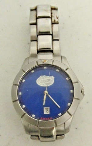 Fossil Florida Gators Watch College Collection LI-2235 340410 - Needs Battery Cover