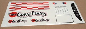 Great Planes T-Craft .20 Size RC Model Airplane OEM Decals Stickers TYL2D01 New! - Picture 1 of 6