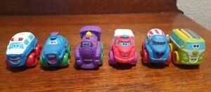 6 Tonka Hasbro Playskool Chuck and Friends  Toy Car Truck Vehicle Bundle