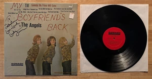 33 LP THE ANGELS MY BOYFRIEND'S BACK MONO SIGNED BY LINDA - Picture 1 of 2