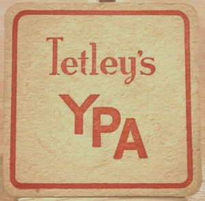 Vintage Tetley's YPA Beer Mat - Picture 1 of 1