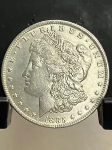 Dólar de plata Morgan 1885-O sobre espejo sin circular prueba-como CW Luster - Imagen 1 de 2