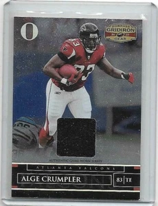 JERSEY USADA ALGE CRUMLER 2007 DONRUSS GRIDIRON GEAR ""O"" JUEGO #/100 - Imagen 1 de 1
