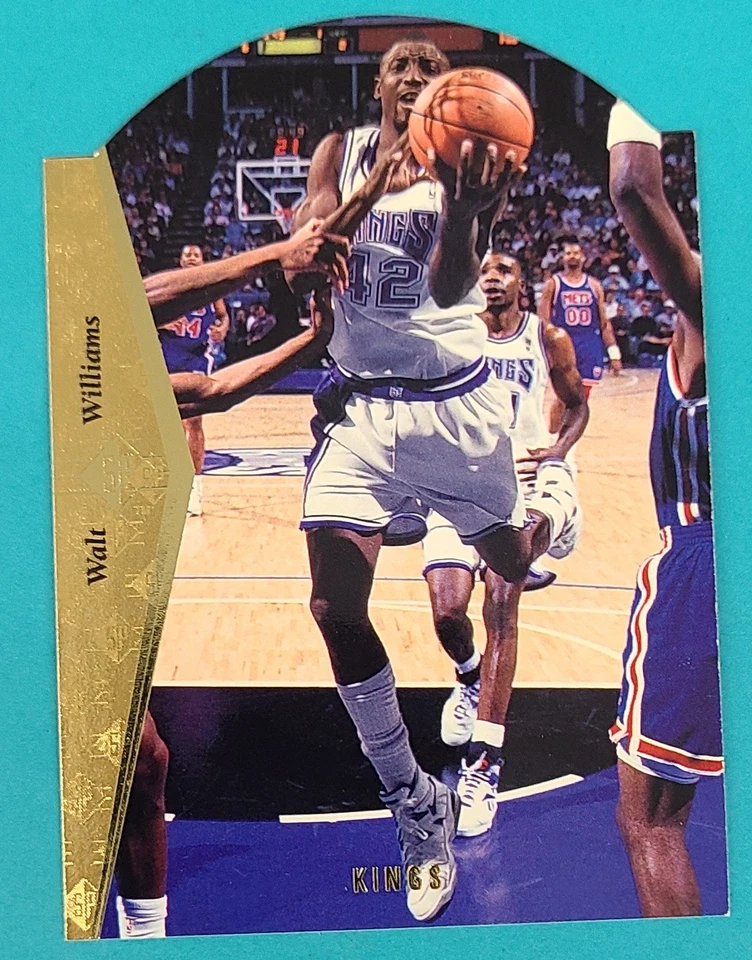 1994-95 SP Die Cut #D142 Walt Williams Sacramento Kings BASKETBALL Card s - Image 1 of 2