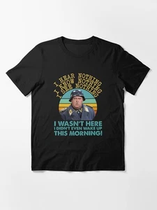 Sgt Schultz Hogan's Heroes Sergeant Size S to 5XL Made in the USA T-Shirt - Picture 1 of 3