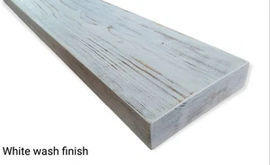 Rustic Style Reclaimed Scaffold Board Shelves All Sizes & White Wash Available - Picture 1 of 3