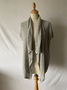 Magaschoni 100% Pure Cashmere Kurzarm Strickjacke. KOSTENLOSER UK-VERSAND - Bild 1 von 5