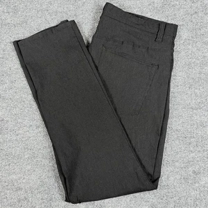 Kenneth Cole Pants Mens 36x30 Black Slim Fit Stretch Dress Casual Modern Office - Picture 1 of 12