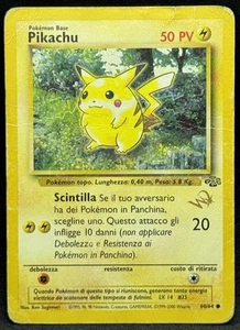 POKÉMON~⭐PIKACHU⭐60/64~JUNGLE~W~STAMP~PROMO~ITALIANO~TOPOLINO~PR/DMG - Bild 1 von 2