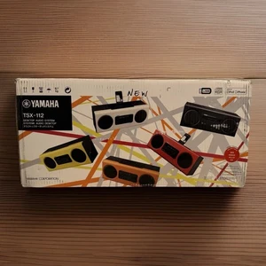 Yamaha TSX-112 Desktop Audio System Brand New Sealed Rare Red Discontinued Model - Picture 1 of 8