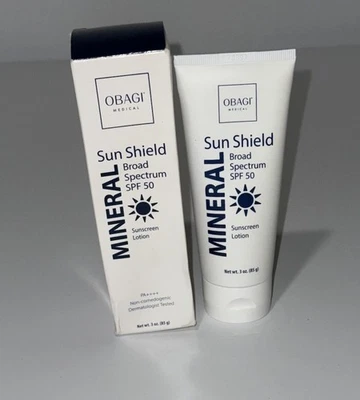 Obagi Sun Shield Mineral Broad Spectrum Sunscreen Lotion 3 Oz See Photos 12/23 - Image 1 of 4
