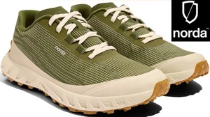 NORDA 002 trail run shoes cushioned aggressive tread durable DYNEEMA US mens 8 - Picture 1 of 19