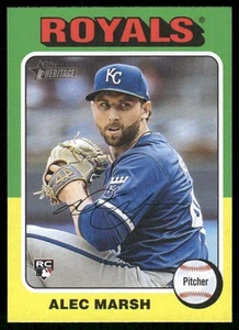 2024 Topps Heritage Alec Marsh RC Kansas City Royals #683 - Picture 1 of 2