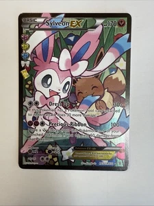 Pokémon Sylveon EX Full Art RC32/RC32 Generations Radiant Collection TCG LP - Picture 1 of 6
