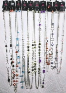 Paparazzi Jewelry Lot 10 Long Beaded Statement Necklaces & Matching Earring Sets - Picture 1 of 5