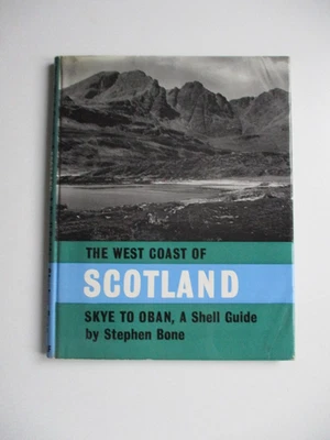 1952 1st A SHELL GUIDE TO THE WEST COAST OF SCOTLAND Stephen Bone HARDBACK D/J - Image 1 of 4