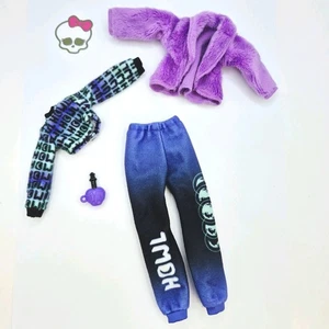 Monster High G3 CLAWDEEN WOLF Creepover Party Puppe Ersatz Schlafanzug Outfit - Bild 1 von 4