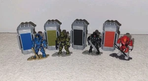 Halo Mega Construx Armor Pack Lot of 4 Complete Sets JFO Siege Covert Ops GCM31 - Picture 1 of 4
