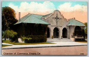 Vintage Postcard "Chamber of Commerce, Fresno, Cal." Unposted - Picture 1 of 2