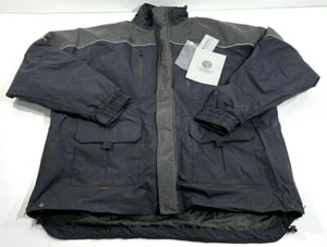 2XL GERBER OUTERWEAR ECLIPSE BBP RESISTANT JACKET W/ LINER 70RX-1 MIDNIGHT NAVY - Picture 1 of 5
