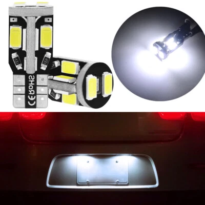 2 White 6000K 168 194 LED License Plate Light Bulb for Dodge Grand Caravan Nitro - Image 1 of 4
