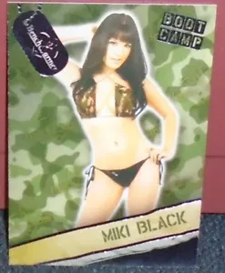 BENCHWARMER 2015 - MIKI BLACK - BOOT CAMP CARD - Bild 1 von 2