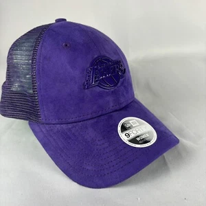 Los Angeles Lakers Sample Hat New Era Cap   9forty Women’s Suede SnapBack  - Picture 1 of 7
