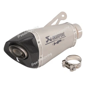 For BMW S1000RR S1000R 2010-2016 Slip On Titanium Exhaust Tips Muffler Tail Pipe - Picture 1 of 6