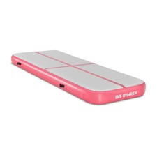 Tappetino Da Ginnastica Gonfiabile Tappetino Materassino Palestra Grigio/Rosa
