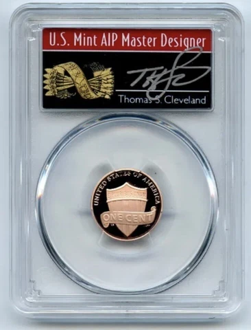 🇺🇸 2022 S 1C Lincoln Cent PCGS PR70DCAM FDOI Thomas Cleveland Arrows 🇺🇸 Cover