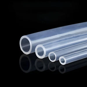 Food Grade Clear Translucent Silicone Tube Beer Milk Hose Pipe Soft Rubber - Picture 1 of 9