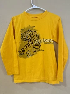 Vintage JNCO JeansYellow Tiger Long Sleeve Youth Boys Medium - Picture 1 of 12