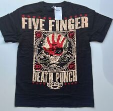 Five Finger Death Punch 5FDP FFDP Short Sleeve T-Shirt Heavy Metal Rock Band: XL
