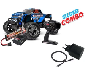 Traxxas Stampede RTR HD blau Silber Combo TRX36254-8-BLUE-SILBER-COMBO - Bild 1 von 4