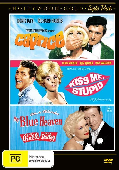 Caprice / Kiss Me, Stupid / My Blue Heaven (DVD, 2012) - image 1 of 1