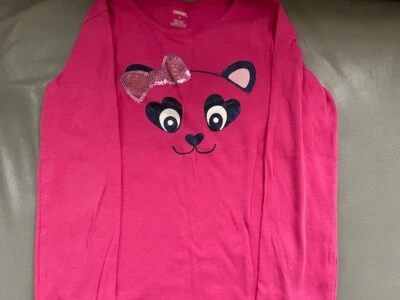 Gymboree Niña Algodón Top Tanque Suéter Camiseta Talla 7 Fiesta Manga Larga Otoño Foto 1 de 3