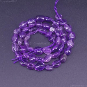 Top Natural Gemstone Freeform Nugget Tumble Stone 6mm 8mm 10mm Loose Beads 15.5" - Picture 1 of 39
