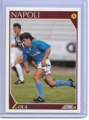 1992 Score Italian Soccer - Baggio, van Basten, Batistuta, Gullit, Zola, Careca - Image 1 of 4