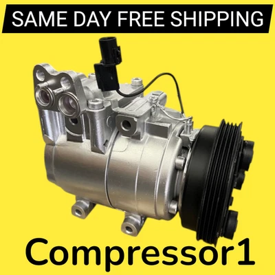 AC Compressor For 2001 2002 2003 2004 2005 Hyundai Accent - Image 1 of 3