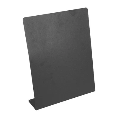 Magnetic Bulletin Board Black Magnetic Metal Tabletop Memo Display Board - Image 1 of 4
