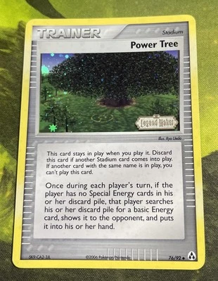 Power Tree Reverse Holo 76/92 - Legend Maker - Near Mint - Image 1 of 4