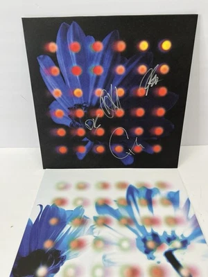 Anberlin Nevertake Vinyl LP Band SIGNED On Cover ✍️ Exclusive Opaque Blue LP NEW - Imagem 1 de 4