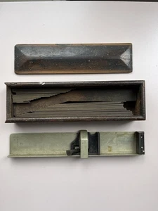 Letters Composing stick and Brass Gauges - printing - Picture 1 of 9